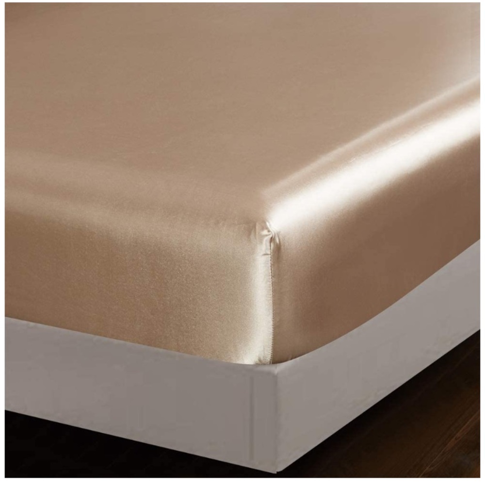 6 Pcs Bed Sheet Set Lux Rich Silk Satin Silky Soft - Picture 4 of 6